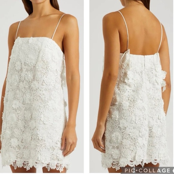 Zimmermann Dresses & Skirts - Zimmermann Ivory Guipure Lace Dress